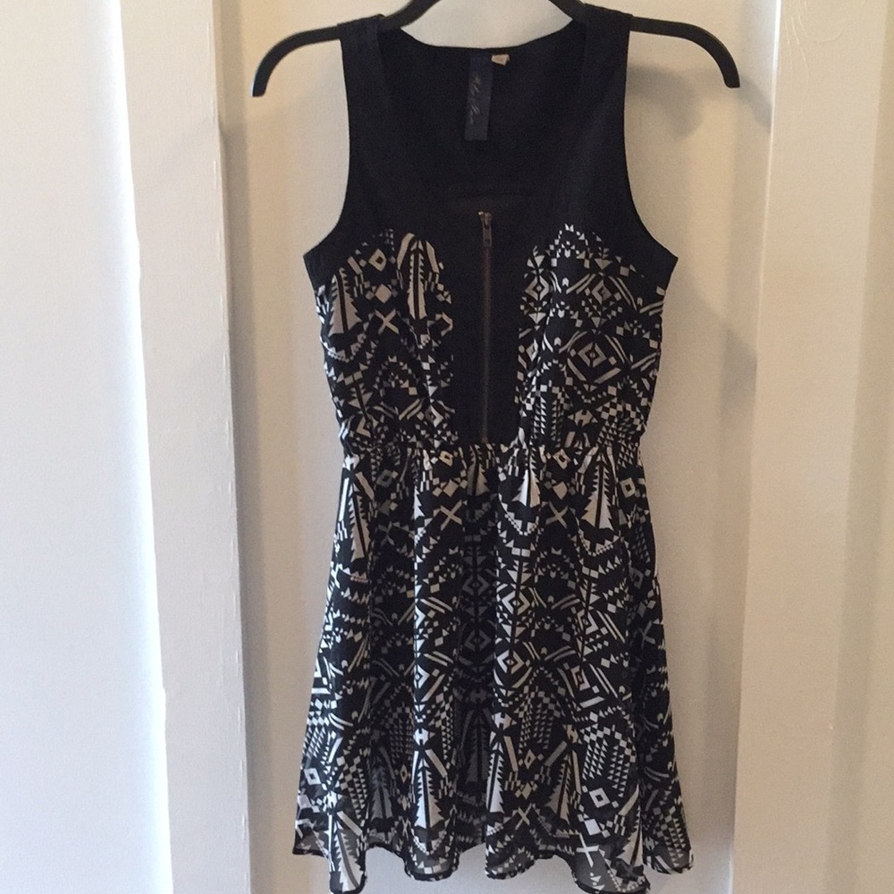 Black and White Dress